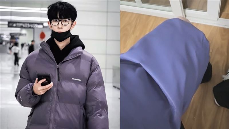 于朦朧被直擊穿「200棉服」，還親民上淘寶留評測文。（圖／翻攝自淘寶、微博）
