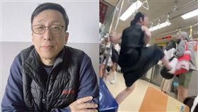 苦苓、北捷。（圖／翻攝自苦苓臉書、Threads＠queen7_910）