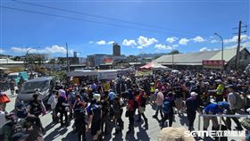 花蓮馬太鞍溪堰塞湖救災／熱血的「鏟子超人」授權提供