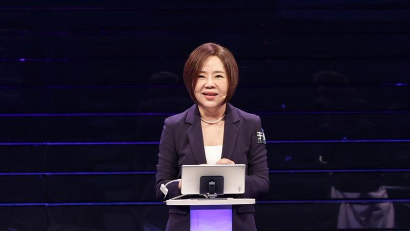 于美人昔為補教名師（圖／公視提供）