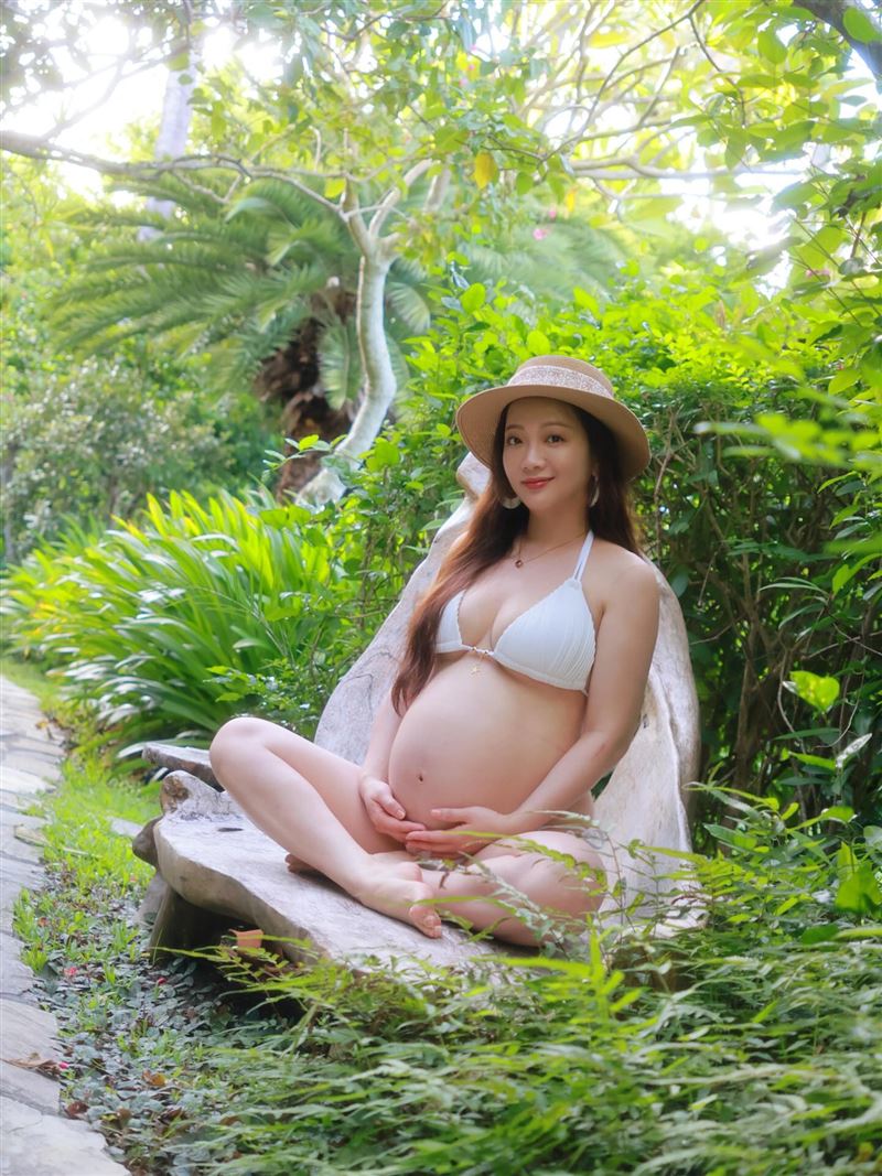 玉兔時常分享孕期的美照。（圖／翻攝自IG @bellayutu）