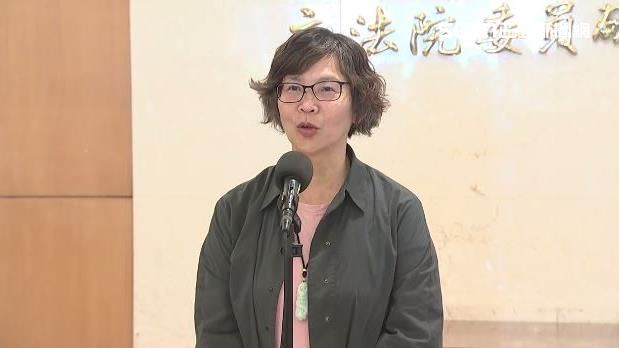 蔡壁如受訪稱，到底是養狗仔，還是黃國昌有個公益的揭弊者協會，「我想這個是每個人的定義」。（圖／翻攝畫面）