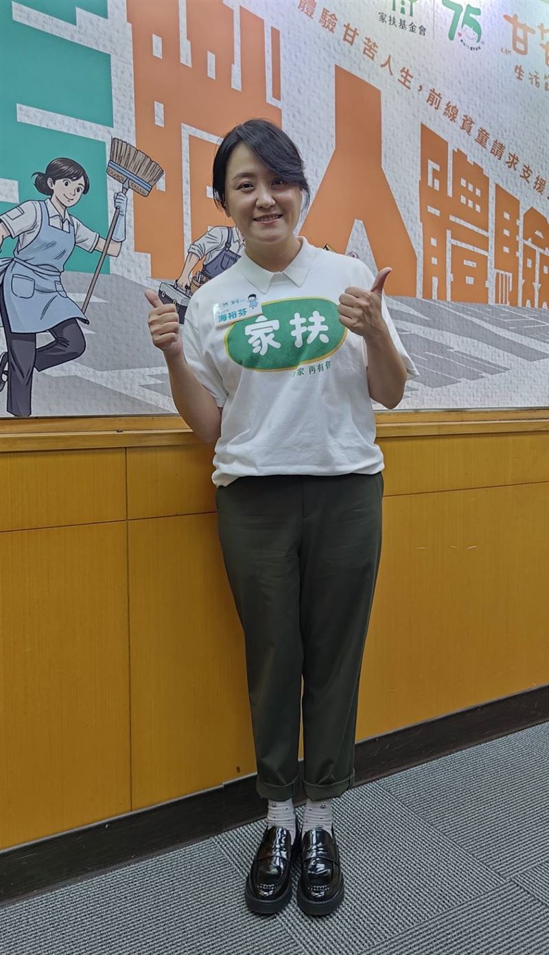 海裕芬今年收入銳減(圖/記者鍾智凱攝影)