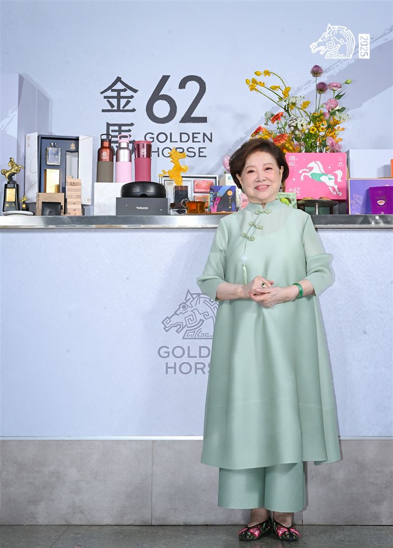 85歲雙金馬影后陳淑芳獲得終身成就獎。（圖／台北金馬影展執行委員會提供）