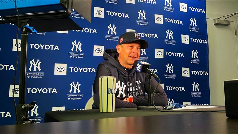 紐約洋基總教練布恩（Aaron Boone）（圖／翻攝自X平台 @Yankees）