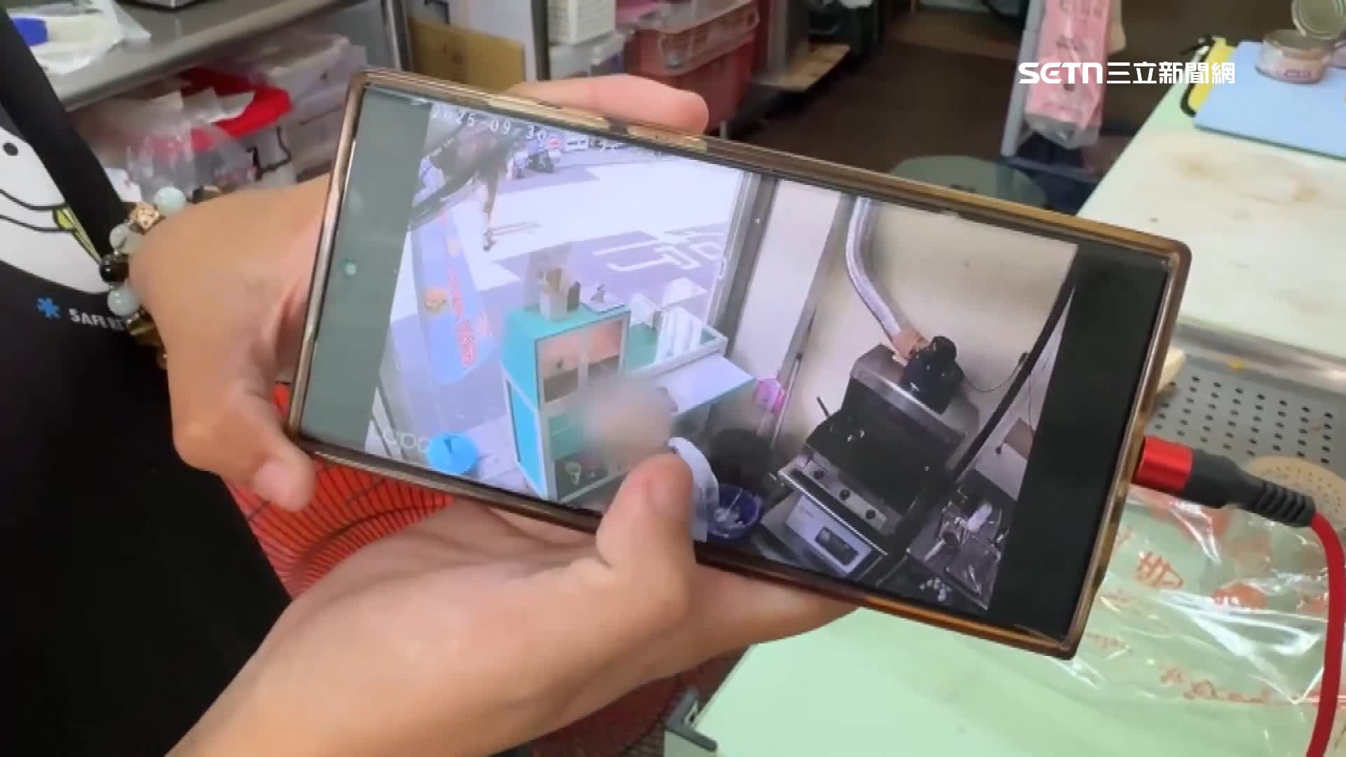 店家PO出監視器，提醒草屯在地店家要小心