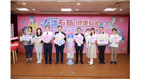  10月1日公費流感及新冠疫苗同步開打「左流右新 健康安心」（業配勿用）