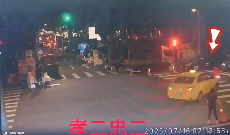 基隆市警局交通隊表示，今年初至9月底「車輛經過行人穿越道未減速停讓行人」的事故破50件以上。（圖／翻攝自基隆市警察局臉書）