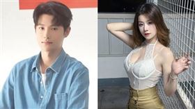 胡凌宸丟包劇組去哄女友柒可昕。（圖／翻攝自抖音）