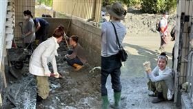 李多慧現身花蓮光復化身鏟子超人。（圖／經紀人提供）