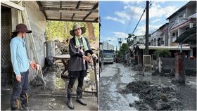 網紅金針菇前往光復投入救災，她分享自己實地經驗給未來前往支援的朋友們。（翻攝自Instagram@ggu__kim）