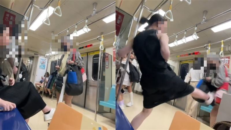 曾婦逼年輕人禮讓優先座遭踹，引起熱烈討論。（圖／翻攝自Threads）