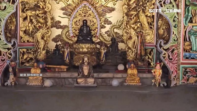 神明金身都沒有被泥砂波及