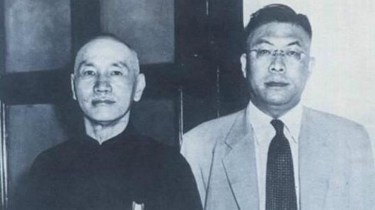 蔣介石退守台灣，其實聽從了張其昀（右）的一句話。（圖／翻攝自百度百科）