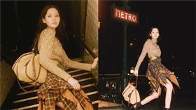 歐陽娜娜走秀造型評價兩極。（圖／翻攝自微博）