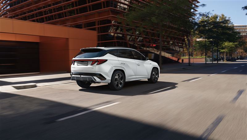 現代汽車TUCSON L N Line限量版。（圖／HYUNDAI提供）