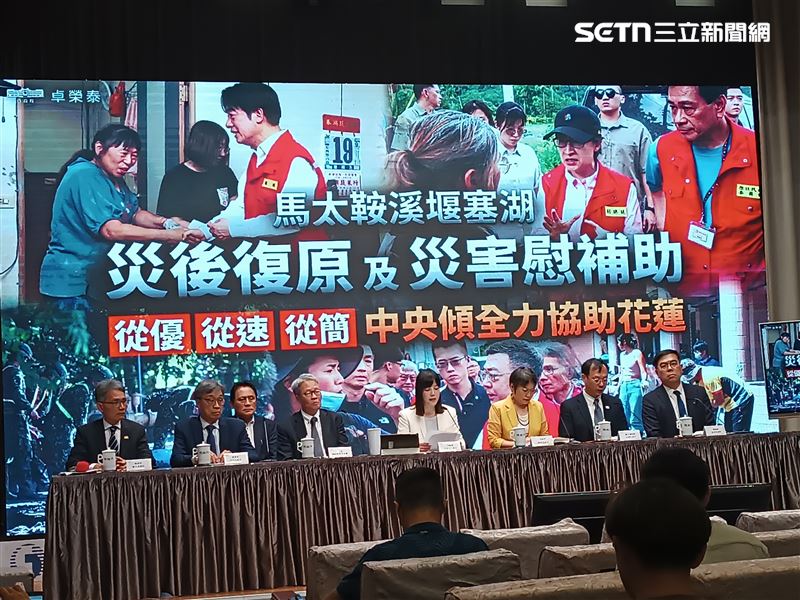 行政院院會會後記者會。(圖/記者盧素梅攝影)