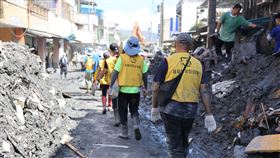 花蓮馬太鞍溪堰塞湖溢流救災／基督教救助協會授權提供