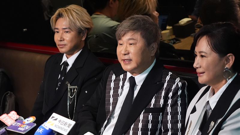 陳亞蘭（右起）、胡瓜、歐弟（圖／記者鄭孟晃攝影）