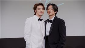 《靈魂約定》主演群Martin王智騫、Kenji范麒智、洪暐、李定、邱勝揚。（圖／三立提供）