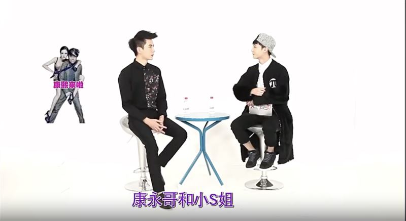 于朦朧受訪時候告白很喜歡小S跟蔡康永。（圖／翻攝自微博）