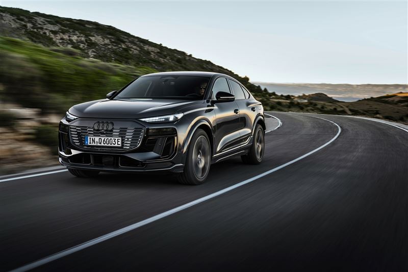 奧迪Q6 Sportback e-tron外觀走的是流線轎跑風格。（圖／AUDI提供）