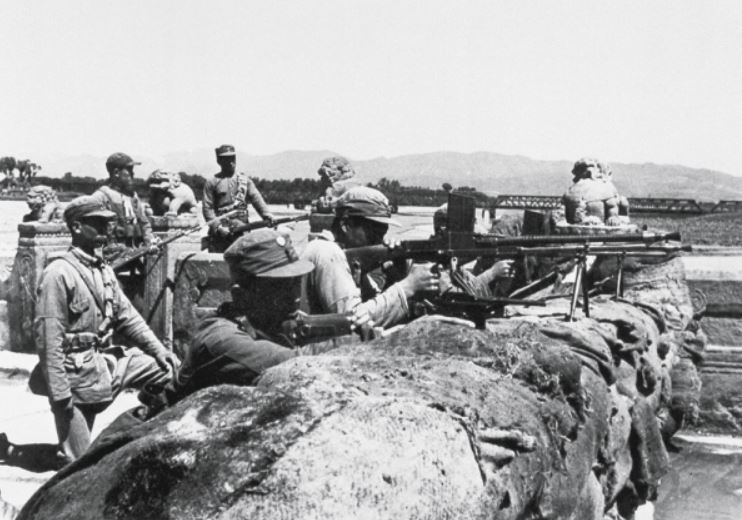 日軍侵華，國軍奮勇抵抗。（圖／翻攝自維基百科）