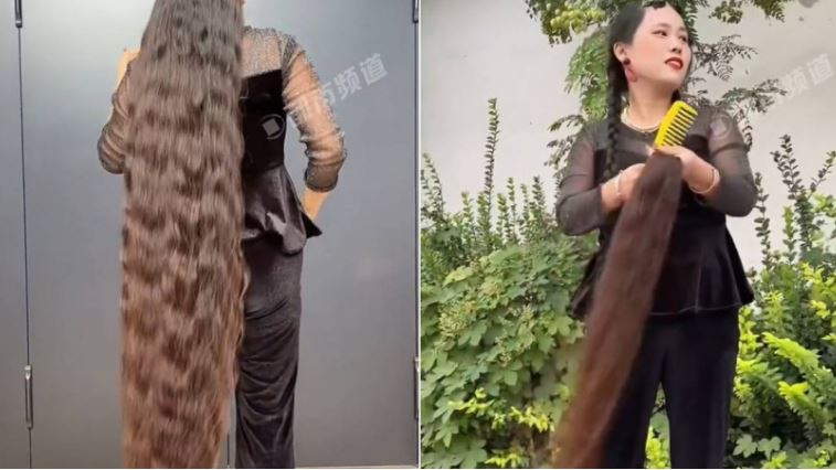 長髮公主真人版！商人出340萬買髮她拒賣