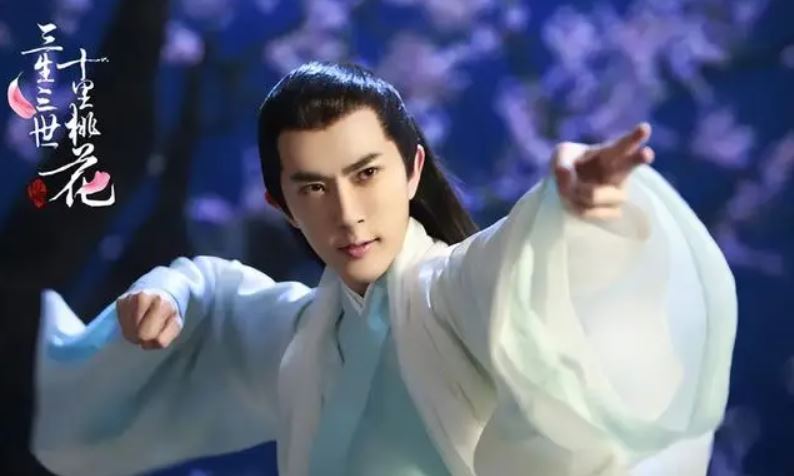 于朦朧憑藉《三生三世十里桃花》走紅。（圖／翻攝自微博）