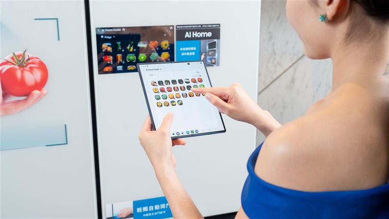 內建智慧攝影機　這台冰箱用AI幫掌握食材