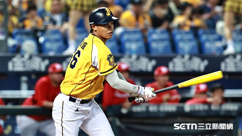 中信兄弟三壘手黃韋盛。（圖／記者劉彥池攝影）