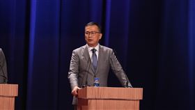 羅智強辯論時提到，「徐巧芯就是我最重要的青年左右手」。（圖／TVBS提供） 