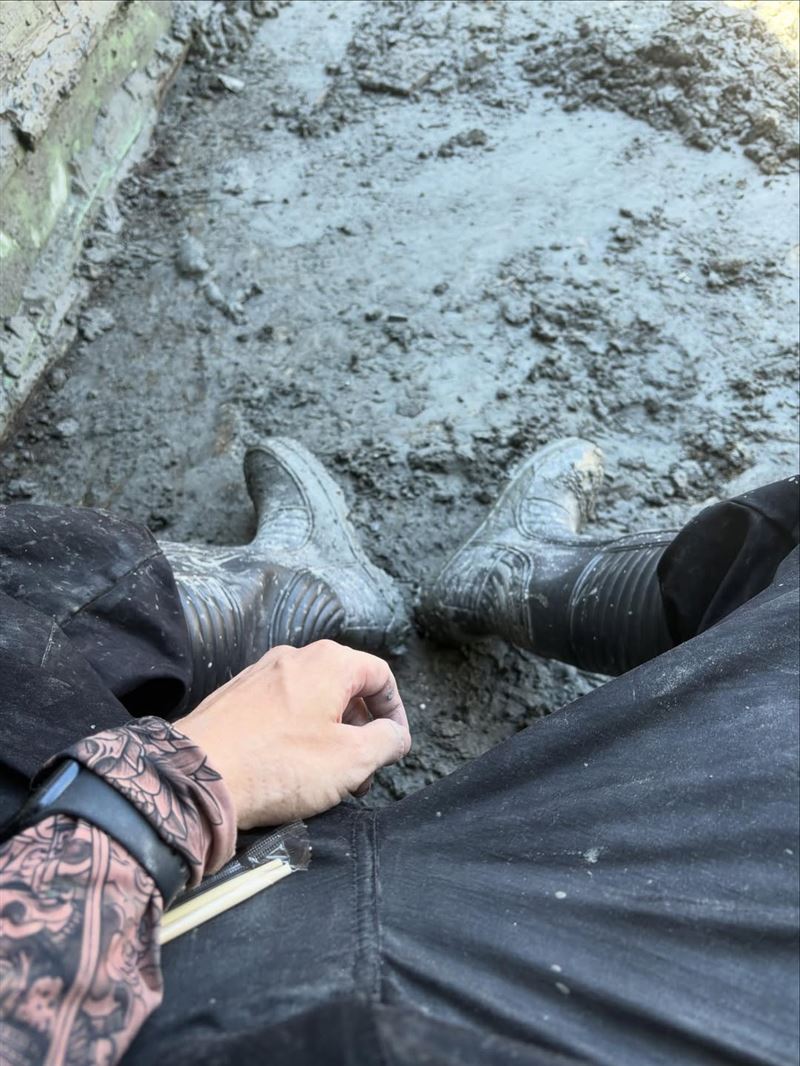 林敬倫分享清淤技巧。（圖／翻攝自林敬倫IG）