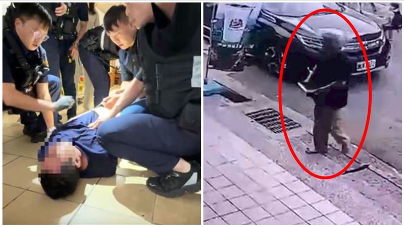 苗栗發生隨機砍人案，一名11歲女童胸口中刀，引發氣血胸。新竹馬偕醫院胸腔外科主任陳百璽表示，嚴重恐需切除部分肺臟，導致永久功能受損。（圖／翻攝畫面）