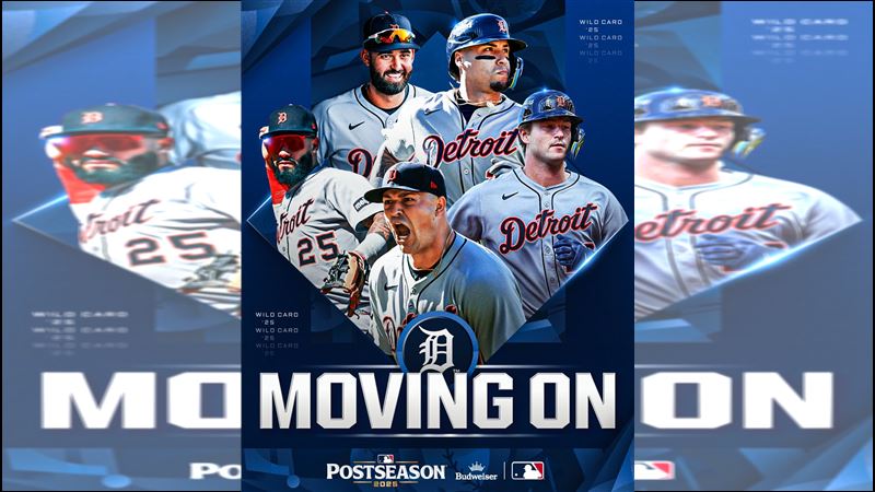 老虎外卡G3淘汰守護者。（圖／翻攝自MLB X）