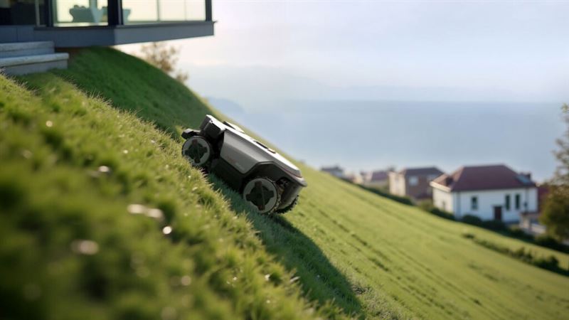 Roborock RockMow讓人乍看以為NASA測試車現身。（圖／翻攝Roborock網站）