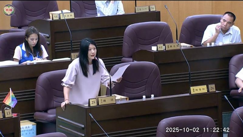 民進黨市議員魏筠提議，桃園市普發現金1萬5千元，已於議會中通過。（圖／翻攝自魏筠臉書）