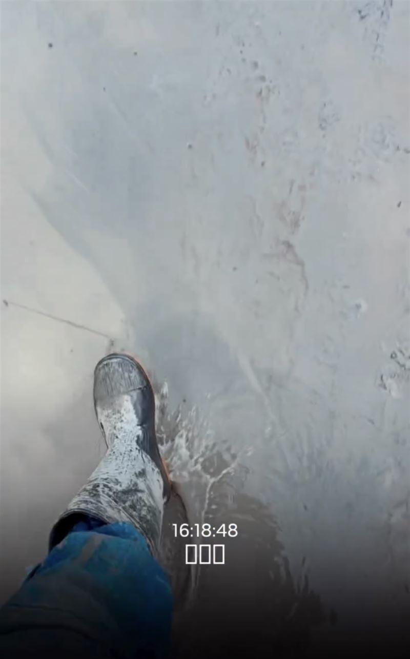 鼓鼓分享自己到花蓮光復救災的畫面。（圖／翻攝自IG @gboyswag_official）