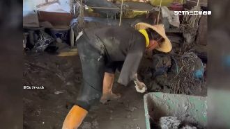 「獨臂超人」鏟土助光復　本人是傳道師
