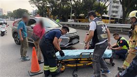 車禍,休旅車,共享單車,堆高機,高鐵路