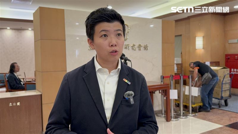 台北市議員苗博雅回應被點名參選台北市長一事。（圖／記者劉秀敏攝影）