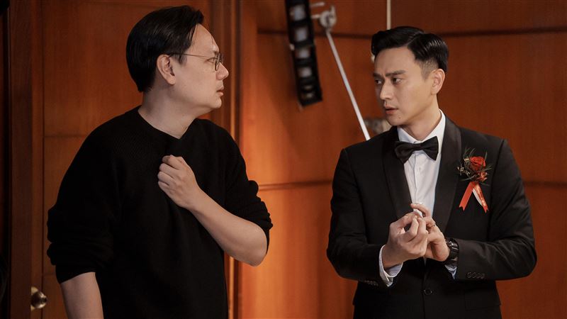 《雙囍》導演許承傑（左）與主演劉冠廷（右）將前往東京影展世界首映。（圖／水花電影提供）