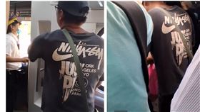 李姓男乘客酒後搭區間車發酒瘋被請下車。（圖／翻攝自Threads @rk._.178帳號）