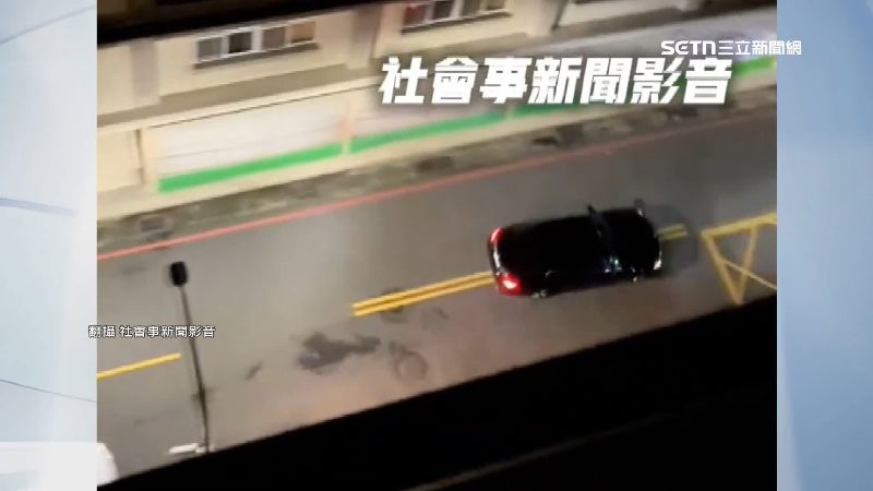 民眾拍下駕駛猛轟油門炸街