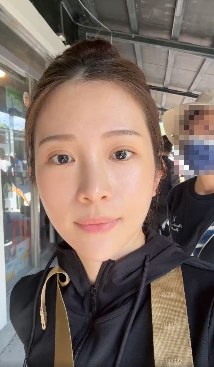 「雞排妹」鄭家純趁籌辦婚禮空檔赴花蓮送暖。（圖／翻攝自鄭家純臉書）