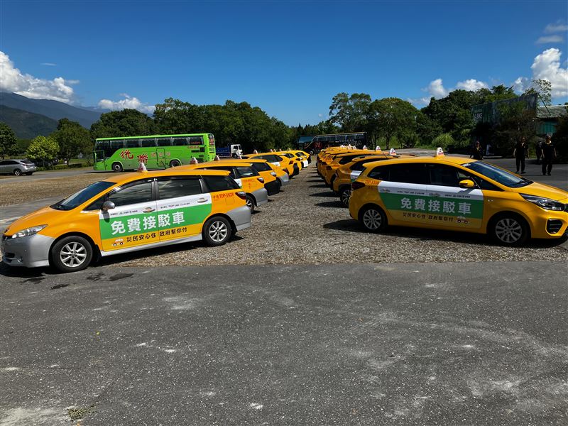 55688台灣大車隊提供免費接駁車。（圖／55688台灣大車隊提供）