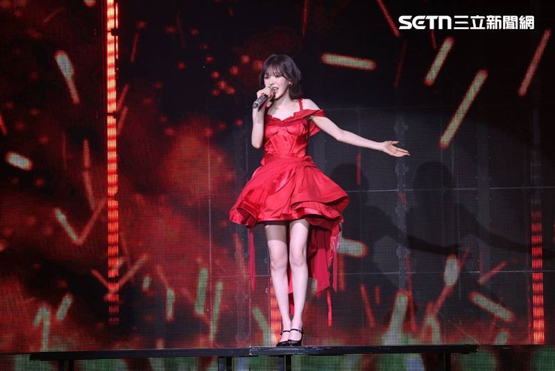 Red Velvet WENDY今晚開唱。（圖／記者鄭孟晃攝影）
