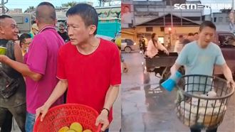 獨／才剛爆失明！資深男星現身花蓮送柚子