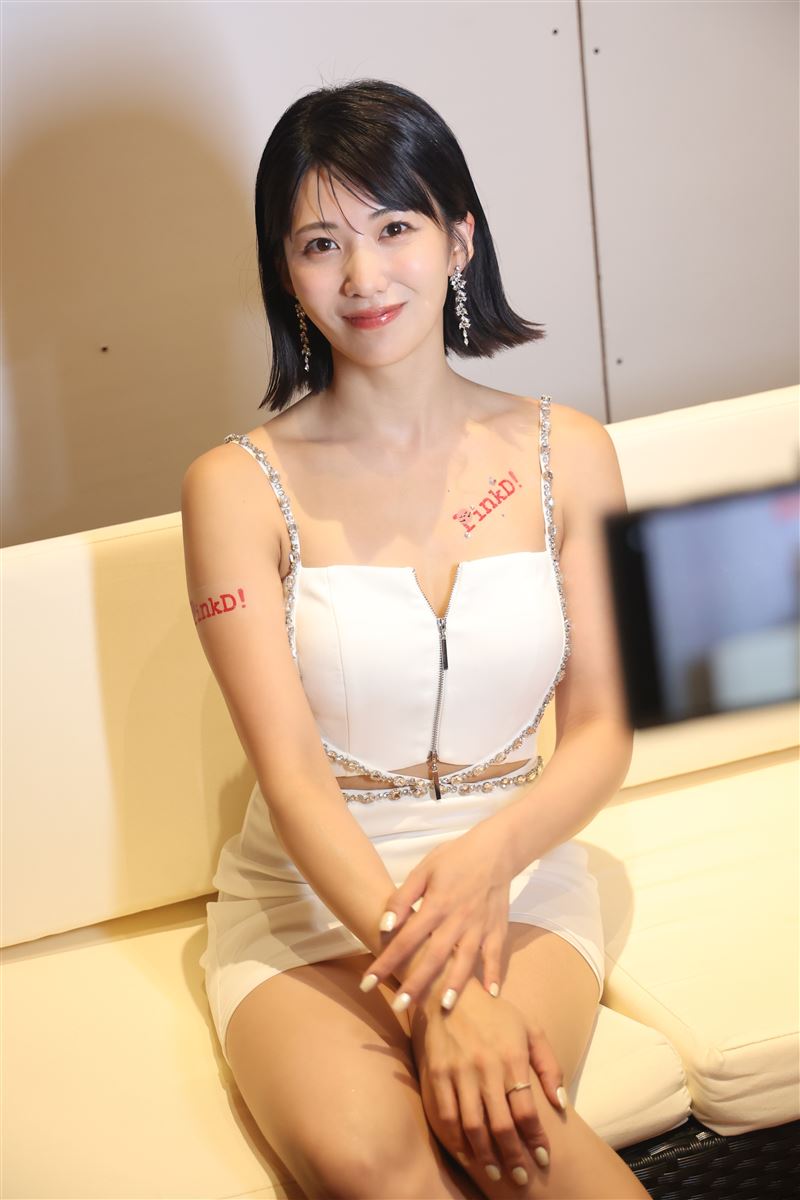 山岸綺花希望轉換另一種身分做新的開始。（圖／攝影龐文宏提供）