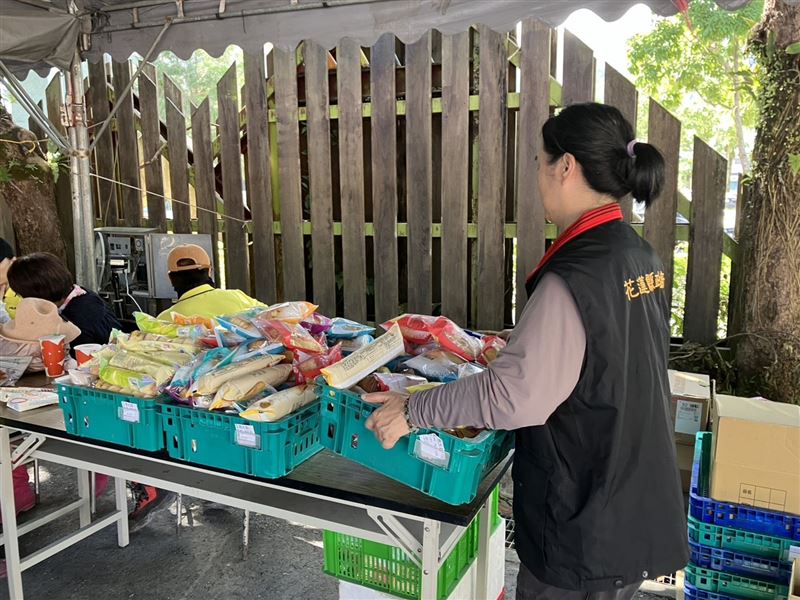 預備中秋連假志工湧入，花蓮縣政府部署餐食補給。（圖／花蓮縣府提供）
